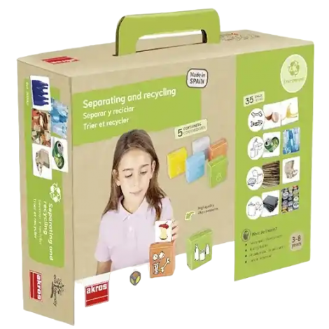 Joc de logica si asociere Protejam mediul: Separam si reciclam - imagine 6